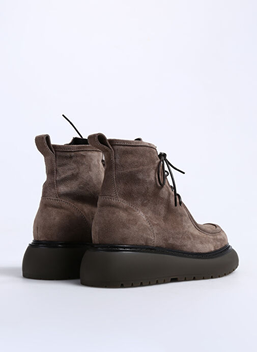 Laura Bellariva Bej Kadın Süet Bot P9081-14 - Görsel 4