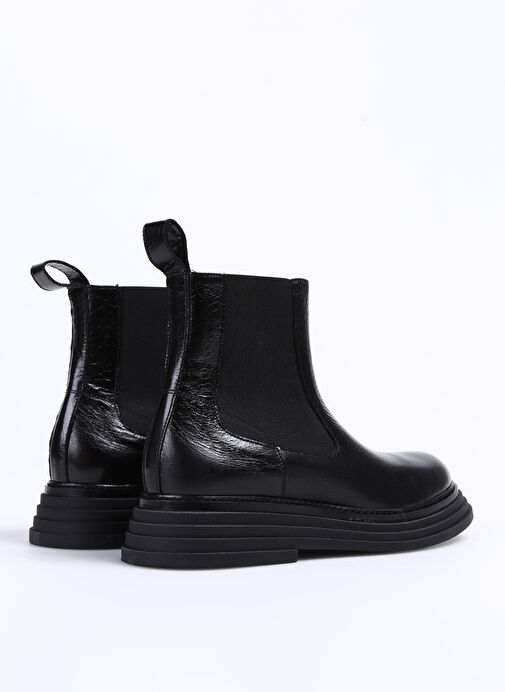 Laura Bellariva Siyah Kadın Deri Bot P9048F - Görsel 5