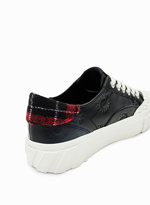 Desigual Siyah-Kırmızı Kadın Sneaker 23WSKP112000 - Görsel 4
