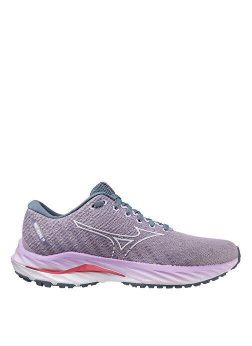Mizuno J1GD234425-Wave Inspire 19 Lila Kadın Koşu Ayakkabısı - Görsel 2