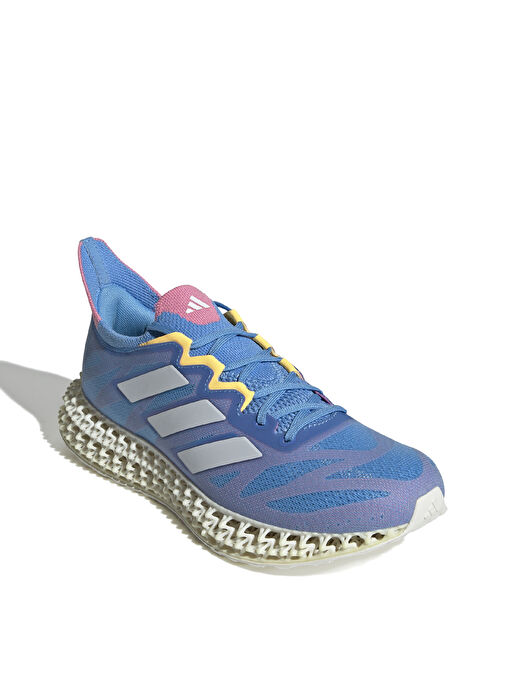 adidas ID3497 4DFWD Mavi Kadın Koşu Ayakkabısı - Görsel 4