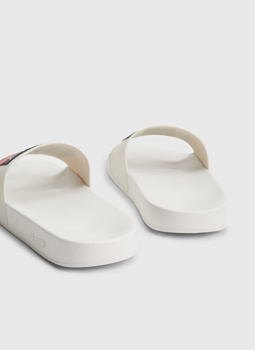 Tommy Hilfiger Tommy Hilfiger Beyaz Erkek Plaj Terliği TOMMY JEANS POOL SLIDE ESS Boyner'de! Beyaz - 4. görsel