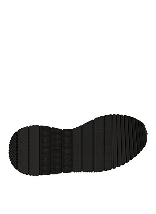 Tommy Hilfiger Siyah Erkek Süet Sneaker TJM MODERN RUNNER - Görsel 6