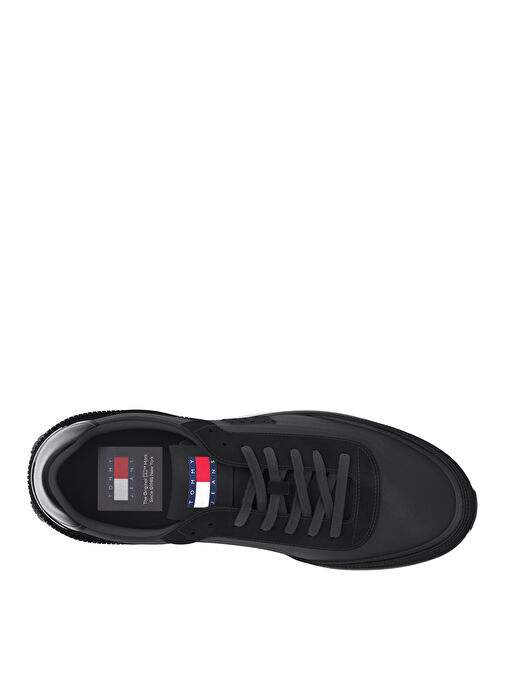Tommy Hilfiger Siyah Erkek Sneaker TJM TECHNICAL RUNNER - Görsel 4