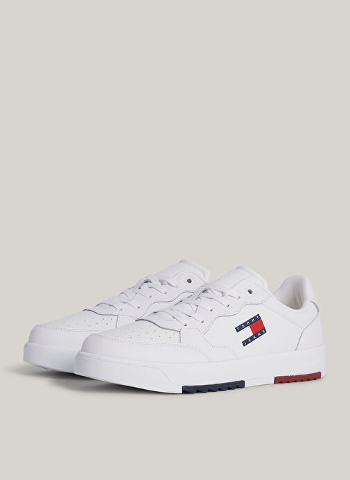 Beyaz Erkek Sneaker TJM RETRO ESS - Görsel 3
