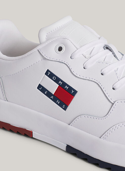 Beyaz Erkek Sneaker TJM RETRO ESS - Görsel 6