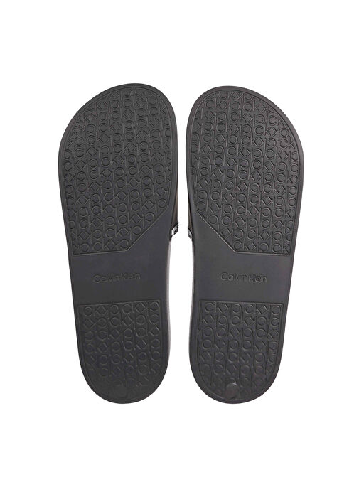 Calvin Klein Siyah Erkek Plaj Terliği POOL SLIDE RUBBER - Görsel 6