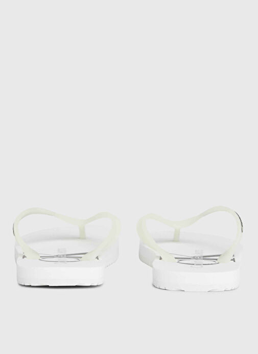 Beyaz Kadın Plaj Terliği YW0YW01246YBR - Görsel 6