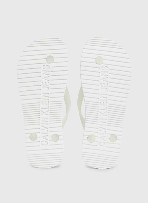 Beyaz Kadın Plaj Terliği YW0YW01246YBR - Görsel 7