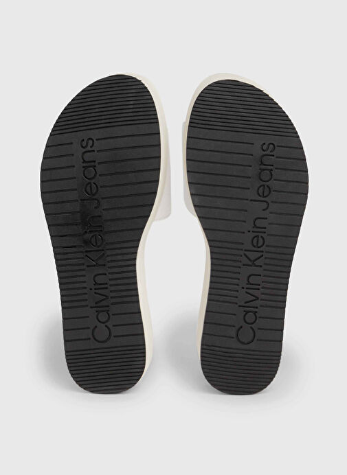 Calvin Klein Beyaz Kadın Terlik YW0YW010360F9 - Görsel 6