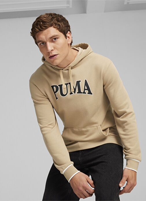 Puma 67896983  SQUAD Hoodie Ten Erkek Kapüşon Yaka Regular Fit Sweatshirt