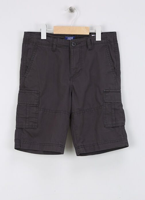 Jack & Jones Normal Bel Normal Füme Erkek Şort JPSTCOLE JJCAMPAIGN SHORT JNR