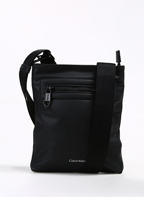 Calvin Klein Siyah Erkek 28x22x2,5 cm Postacı Çantası CK ELEVATED FLATPACK