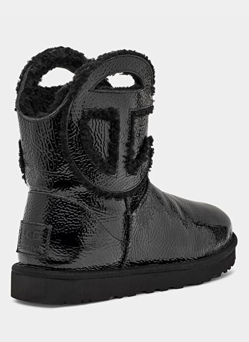 Ugg Siyah Deri Kadın Bot 1155790 - Görsel 5