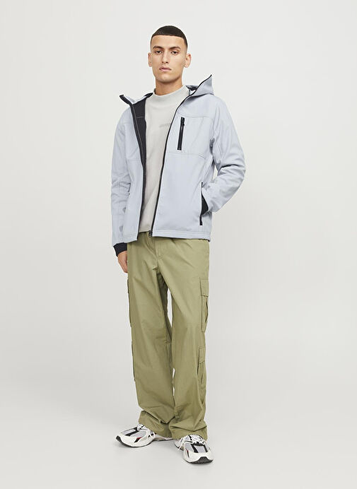 Jack & Jones JCOPRIME Embroidery Softshelljas voor heren Jack & Jones JCOPRIME Embroidery Softshelljas voor heren