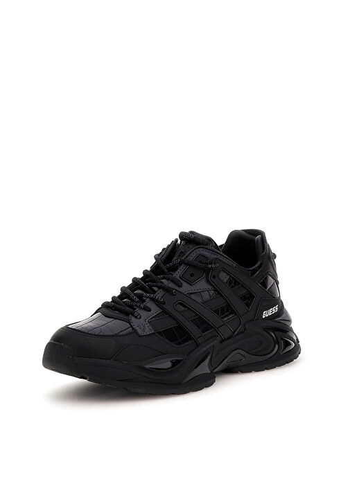 Guess Siyah Erkek Sneaker BELLUNO - Görsel 2