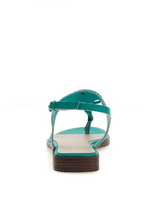 Guess Yeşil Kadın Deri Sandalet FLJMIRLEA03MENTA - Görsel 5