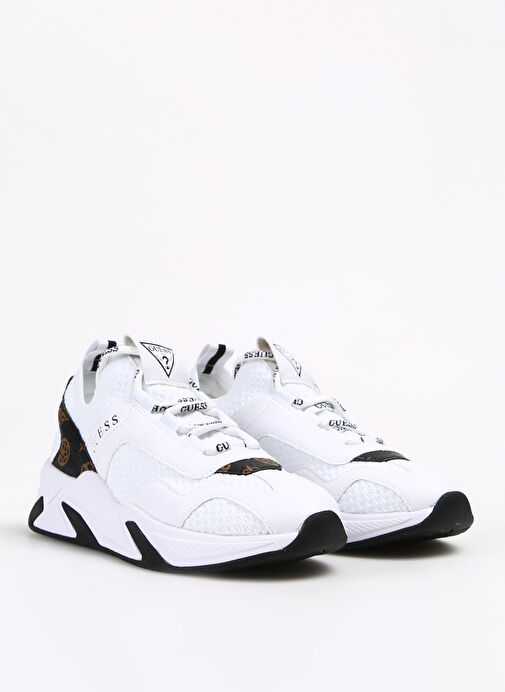 Guess Beyaz Kadın Sneaker FLPGE2FAL12WHIBR - Görsel 3