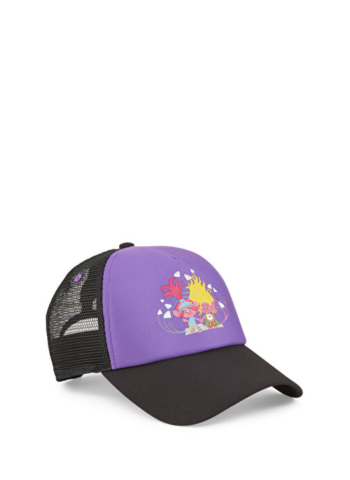 Puma Siyah Kız Çocuk Şapka 02515902-PUMA x Trolls Cap