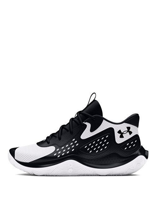 Under Armour 3026634-006 UA JET '23 Siyah Erkek Deri Basketbol Ayakkabısı - Görsel 3