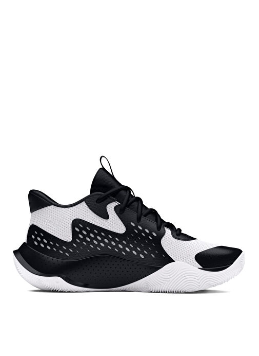 Under Armour 3026634-006 UA JET '23 Siyah Erkek Deri Basketbol Ayakkabısı - Görsel 4
