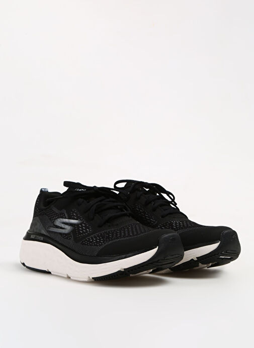 Skechers 129129 BKSL MAX CUSHİONİNG DELTA Siyah - Gümüş Kadın Koşu Ayakkabısı - Görsel 3