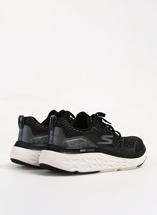 Skechers 129129 BKSL MAX CUSHİONİNG DELTA Siyah - Gümüş Kadın Koşu Ayakkabısı - Görsel 4