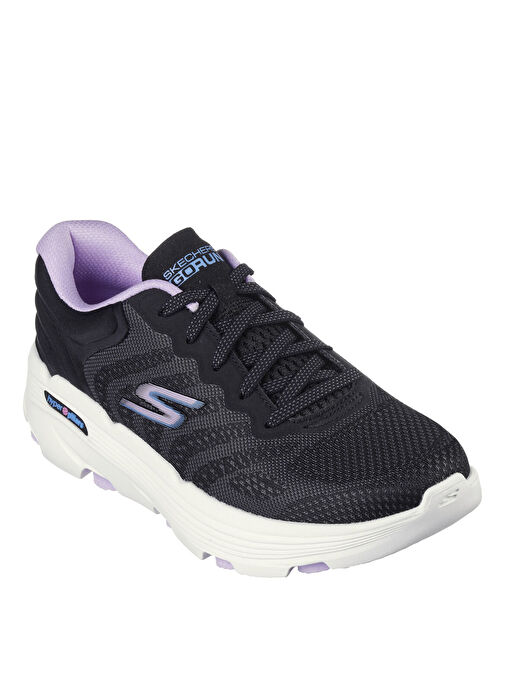 Skechers 129335 BKLV GO RUN 7.0 - DRİVEN Siyah - Lila Kadın Koşu Ayakkabısı - Görsel 4