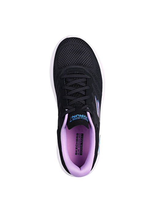 Skechers 129335 BKLV GO RUN 7.0 - DRİVEN Siyah - Lila Kadın Koşu Ayakkabısı - Görsel 5
