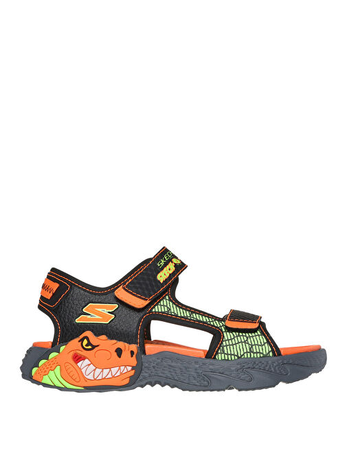 Yeşil Erkek Çocuk Sandalet 400614L BKOR-Creature-Splash