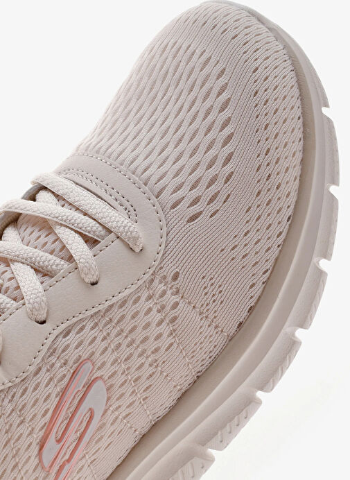 Skechers 150141TK NTPK TRACK - NEW STAPLE Bej Kadın Koşu Ayakkabısı - Görsel 5