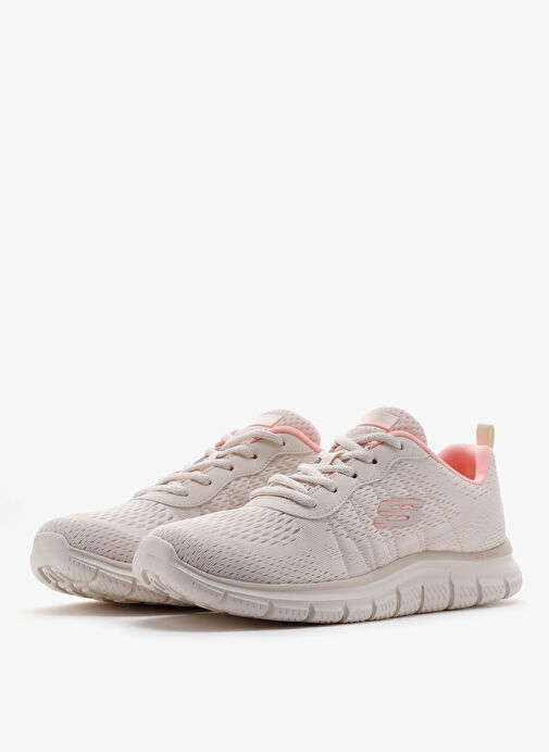 Skechers 150141TK NTPK TRACK - NEW STAPLE Bej Kadın Koşu Ayakkabısı - Görsel 8