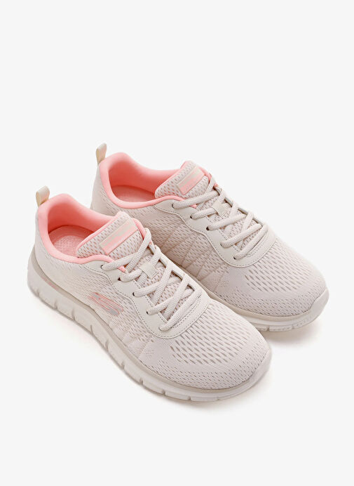 Skechers 150141TK NTPK TRACK - NEW STAPLE Bej Kadın Koşu Ayakkabısı - Görsel 9