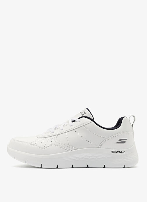 Skechers 216499TK WNV GO WALK FLEX - STEADY Beyaz - Lacivert Erkek Yürüyüş Ayakkabısı - Görsel 2