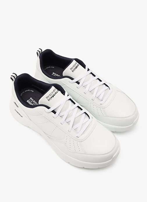 Skechers 216499TK WNV GO WALK FLEX - STEADY Beyaz - Lacivert Erkek Yürüyüş Ayakkabısı - Görsel 5