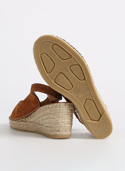 Divarese Taba Kadın Deri Espadril Anna-4SS - Görsel 5