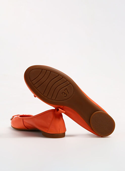 Divarese Turuncu Kadın Deri Babet 5000 - Görsel 5