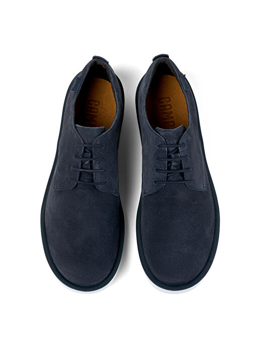 Camper Lacivert Erkek Süet Günlük Ayakkabı Wagon - Görsel 4