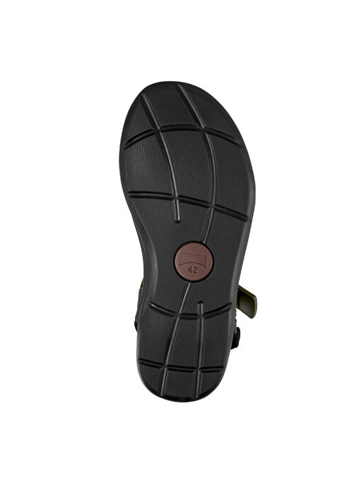 Camper Siyah-Yeşil Erkek Sandalet Match - Görsel 6