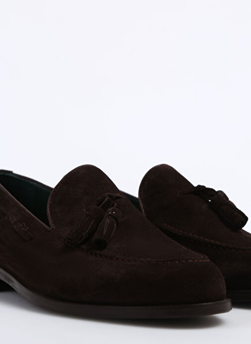 George Hogg Kahverengi Erkek Süet Loafer 9716-1 - Görsel 6