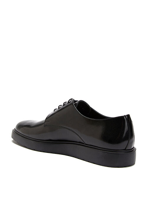 Divarese Siyah Erkek Deri Klasik Ayakkabı 341-01 - Görsel 4