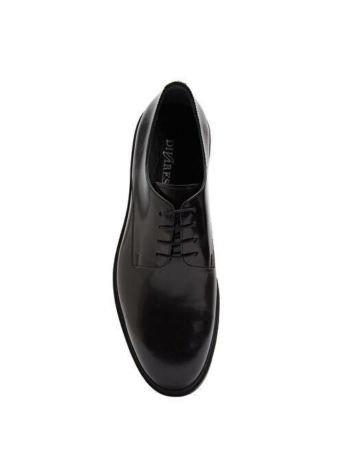 Divarese Siyah Erkek Deri Klasik Ayakkabı 341-01 - Görsel 5