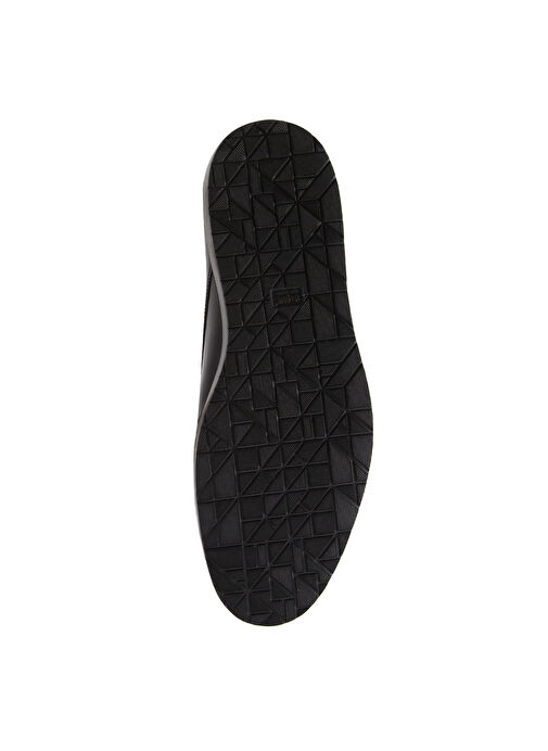 Divarese Siyah Erkek Deri Klasik Ayakkabı 341-01 - Görsel 6