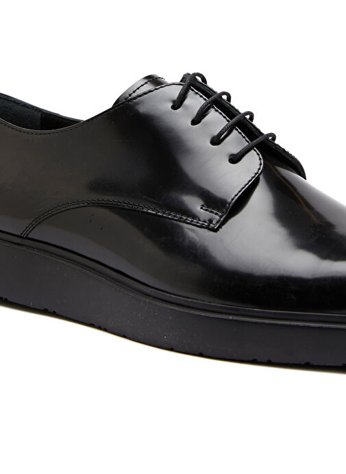 Divarese Siyah Erkek Deri Klasik Ayakkabı 341-01 - Görsel 7