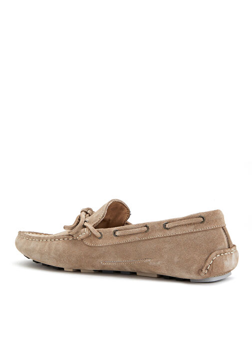 Divarese Bej Erkek Süet Loafer 336-01 - Görsel 4