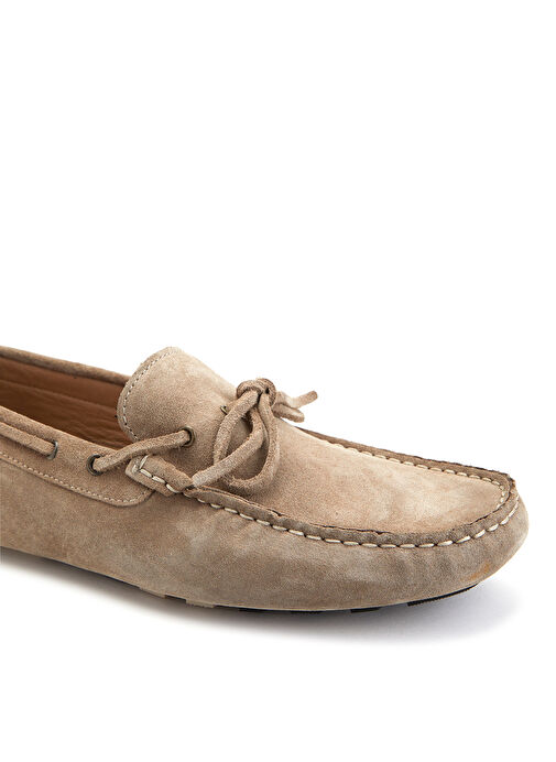 Divarese Bej Erkek Süet Loafer 336-01 - Görsel 7