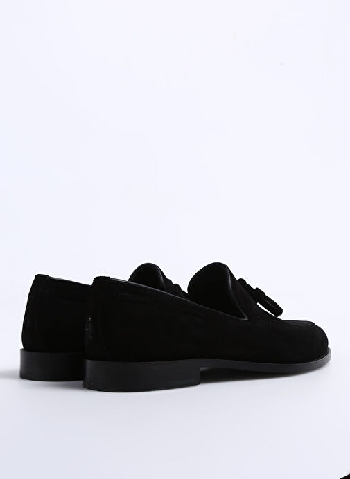 George Hogg Siyah Erkek Deri Günlük Ayakkabı 9716-1 - Görsel 4