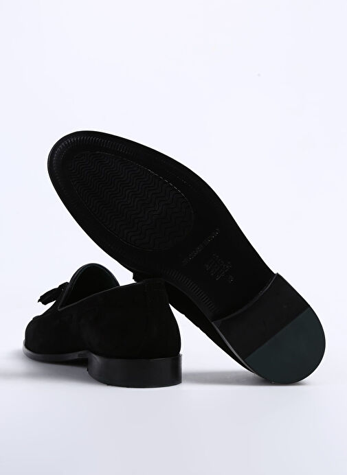 George Hogg Siyah Erkek Deri Günlük Ayakkabı 9716-1 - Görsel 5