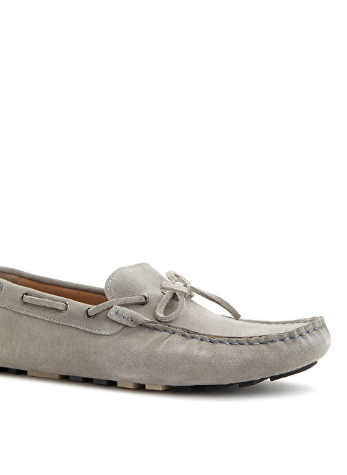 Divarese Gri Erkek Süet Loafer 336-01 - Görsel 5