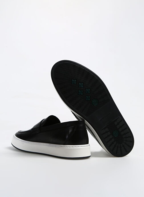 George Hogg Siyah Erkek Deri Günlük Ayakkabı 60-62-2 - Görsel 11